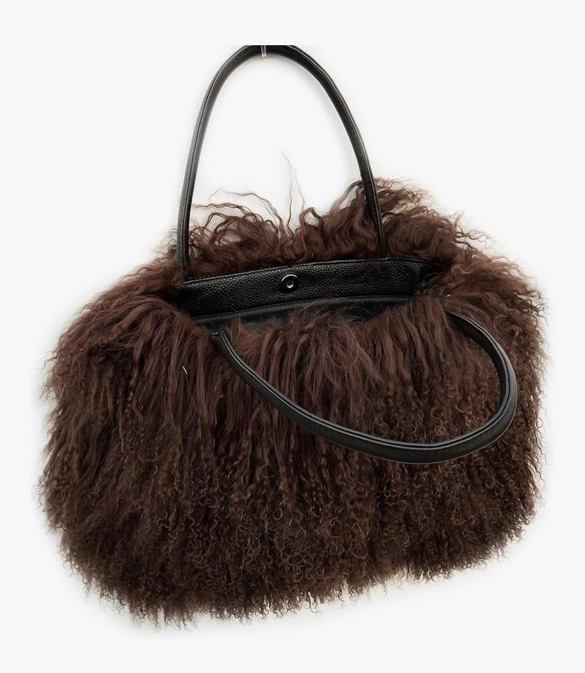 Girlfriend Mongolian Bag - Chocolate